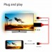 FitPlus Lightning HDMI Kablo HDTV Video ve Şarj Görüntü Aktarım 2mt Kırmızı