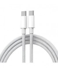 FitPlus 60W Type-C to Type-C 1mt Örgü Tasarım Hızlı Şarj Kablosu…