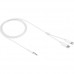 FitPlus Audio MH-CM32 Type-C + Lightning - 3.5mm Aux Ses Aktarım Kablosu
