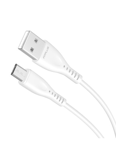 FitPlus Bianca B121 USB - Micro USB Şarj Kablosu 2.4A 1mt