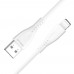 FitPlus Bianca B122 USB - iPhone Lightning Şarj Kablosu 2.4A 1mt