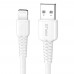 FitPlus Bianca B422 USB - iPhone Lightning Flex Şarj Kablosu 2.4A 1mt