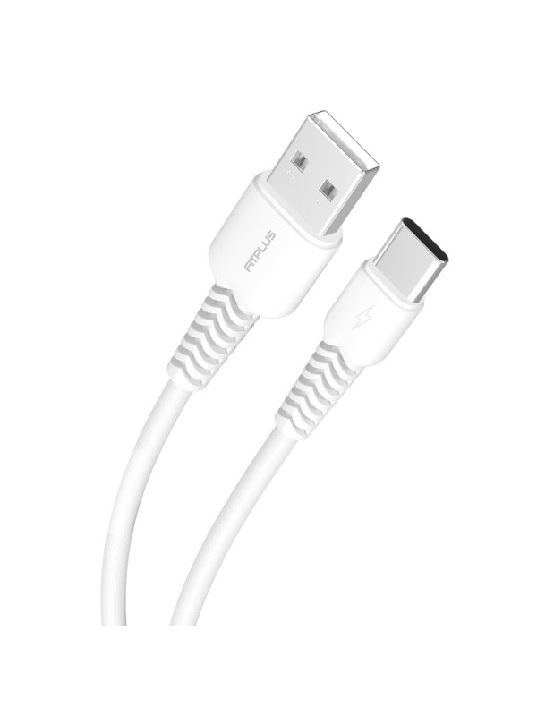 FitPlus Bianca B423 USB - Type-C Flex Şarj Kablosu 2.4A 1mt…