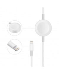 FitPlus FP-112 Apple Watch 2in1 Manyetik Şarj Kablosu 1mt&hellip;