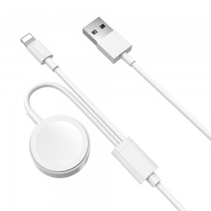 FitPlus WTC-01 Apple Watch Manyetik Şarj Kablosu 1mt