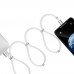FitPlus Micro USB Hızlı Şarj Özellikli Mıknatıslı Data/Şarj Kablosu FP1003