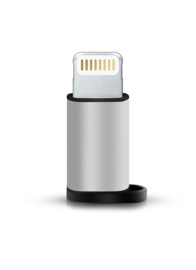 FitPlus Micro to Lightning Çevirici Adaptör Gri