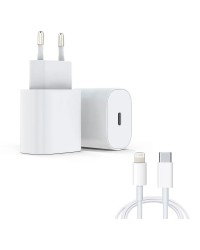 FitPlus PD25W USB-C Type-C to Lightning Kablolu Şarj Aleti Set…
