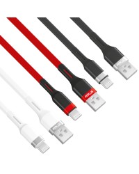 FitPlus Premium PS-302 Lightning Data/Şarj Kablosu 2.4A 1mt&hellip;