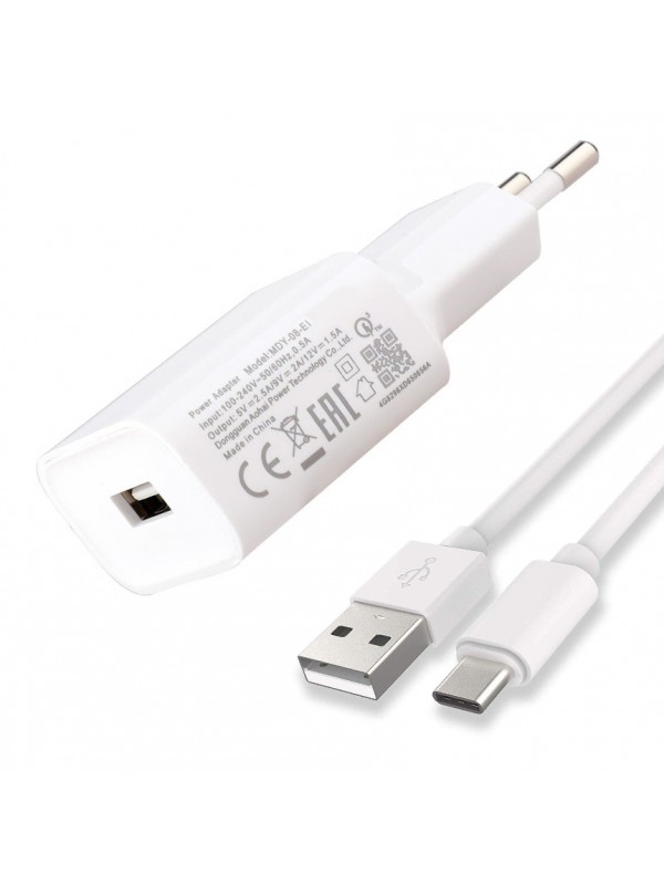 FitPlus Quick Charge 6 2.5A Şarj Aleti ve USB-Type-C Kablo Set…