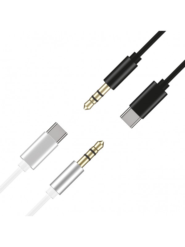 FitPlus Sound FP-030 Type-C to 3.5mm AUX Ses Kablosu 1mt…