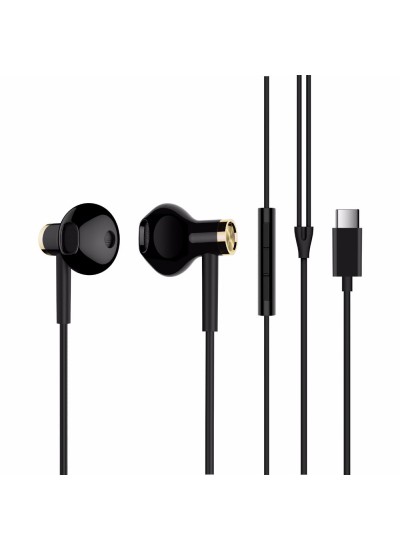 FitPlus Sound Type-C Girişli Mikrofonlu Kulakiçi Siyah Kulaklık Universal