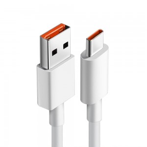 XMi 120W 6A Turbo Saniye Destekli USB to Type-C Şarj Kablosu 1mt